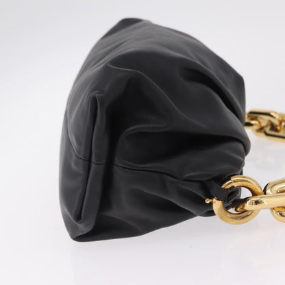 Bottega Veneta The Chain Pouch Leather, Black, Leather, Clutch