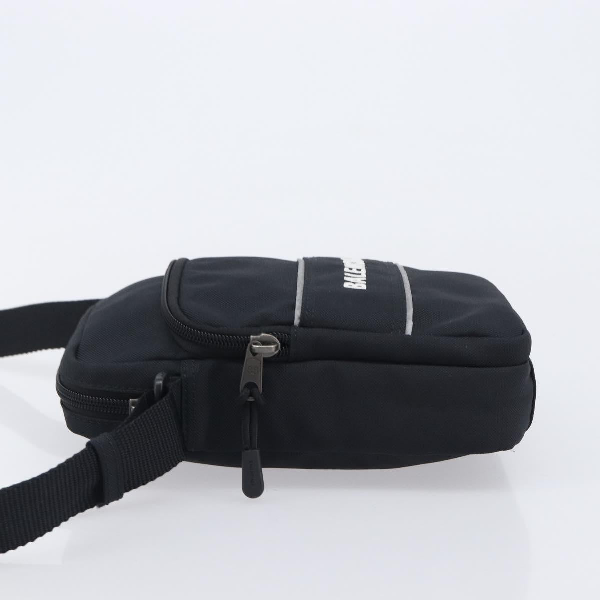 Balenciaga Sport Messenger Nylon, Black, Nylon, Handbag
