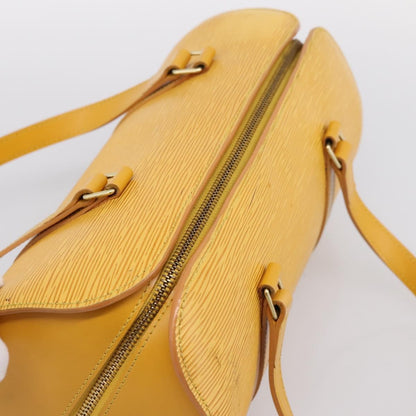 Louis Vuitton Soufflot Epi Leather, Yellow, Leather, Tote Bag