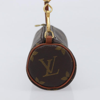 Louis Vuitton Papillon Pochette Monogram Canvas, Brown, Canvas, Clutch