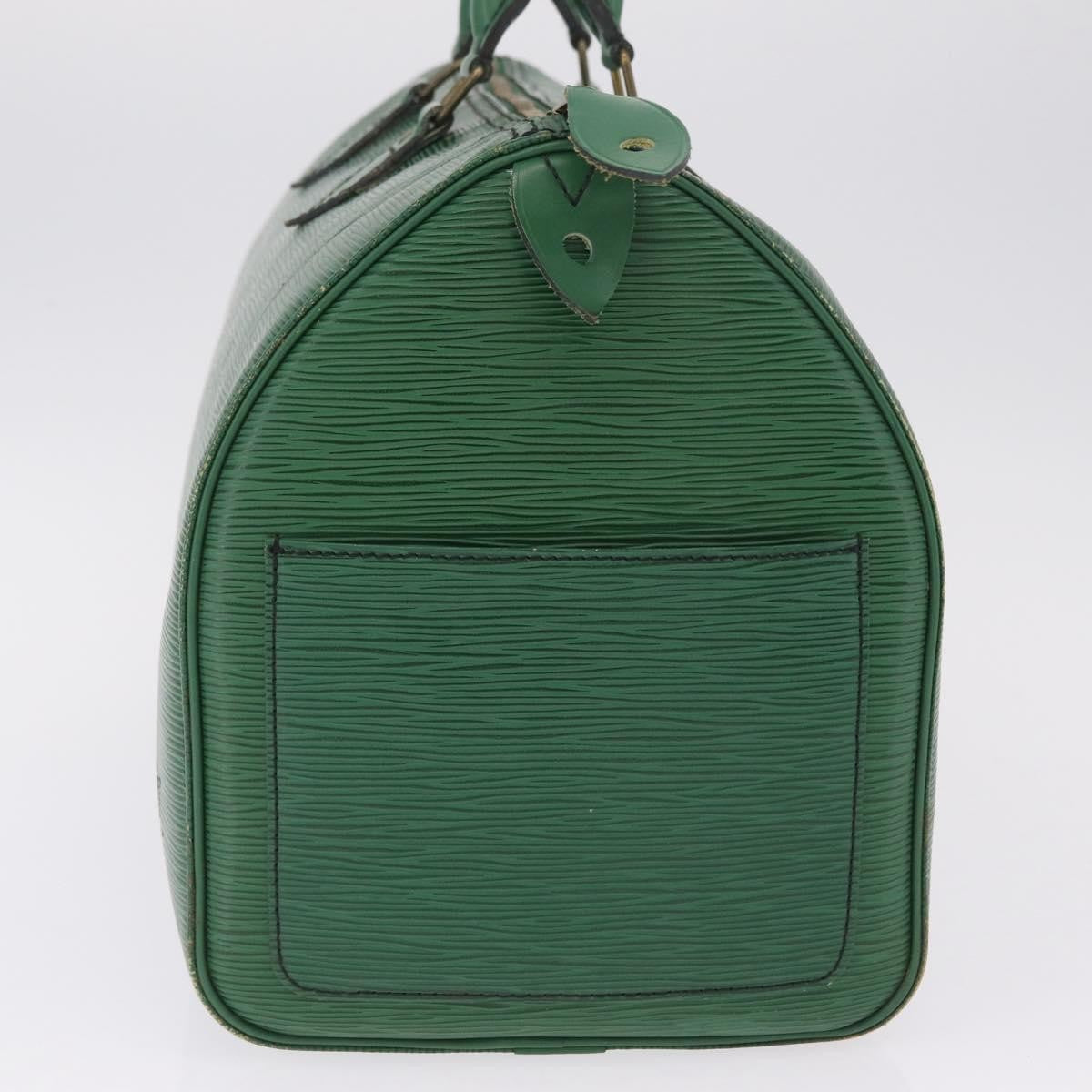 Louis Vuitton Speedy Epi Leather, Green, Leather, Handbag