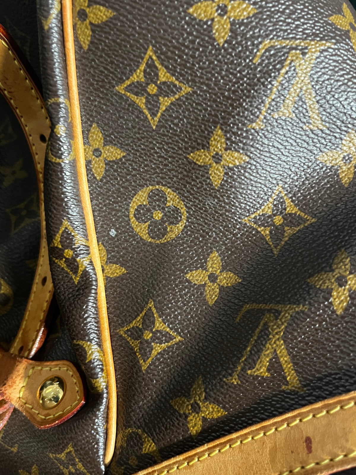 Louis Vuitton Tivoli Monogram Canvas, Brown, Canvas, Handbag