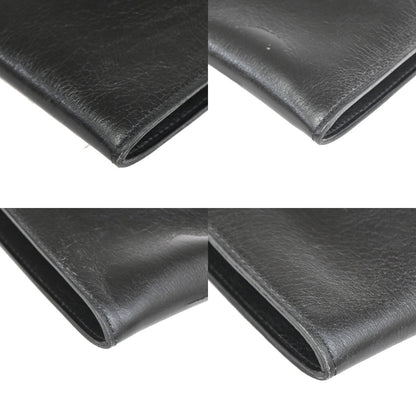 Hermes Onimaitou Pochette Box Calf, Black, Leather, Clutch