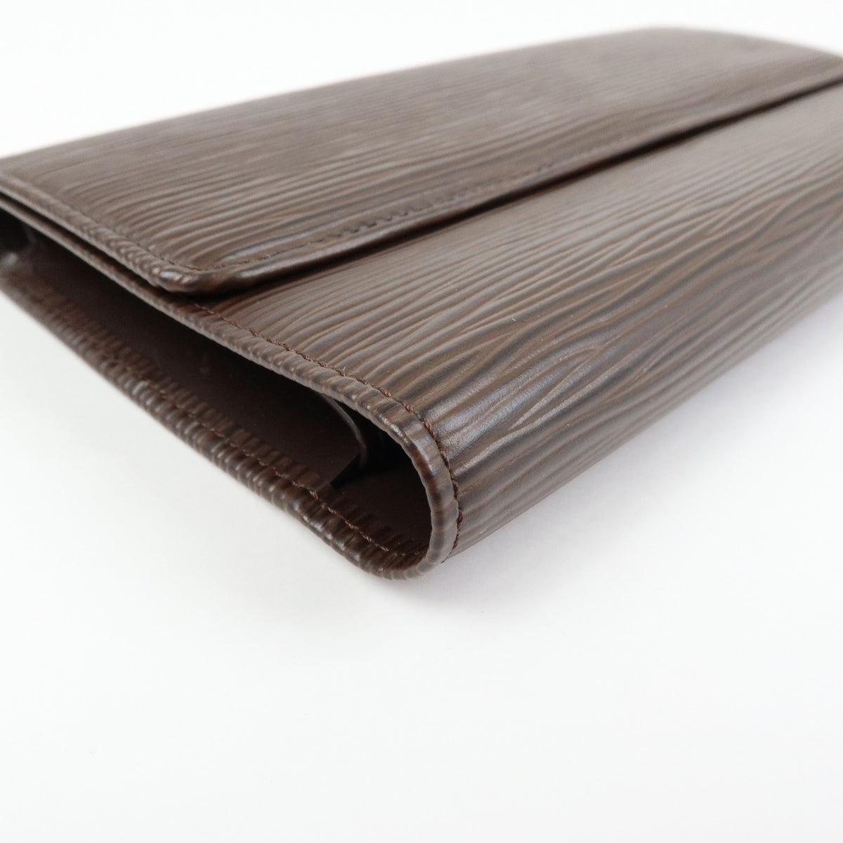 Louis Vuitton Porte Tresor International Epi Leather, Brown, Leather, Wallet