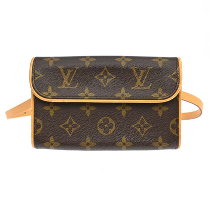 Louis Vuitton Florentine Waist Monogram Canvas, Brown, Canvas, Clutch