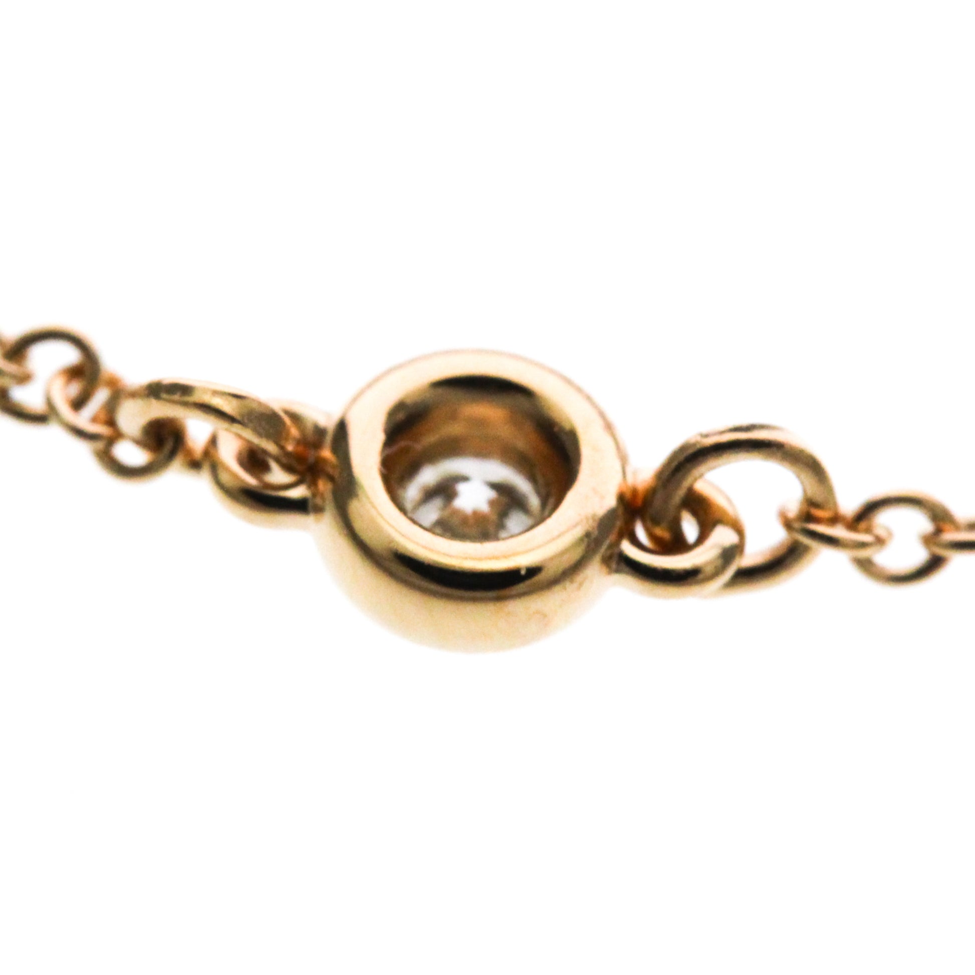 Tiffany & Co. Peretti Diamonds By The Yard 18K Rose Gold with Diamond, Gold, Pink Gold, Bracelet