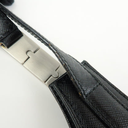 Salvatore Ferragamo Shoulder Bag Leather, Black, Leather, Shoulder Bag