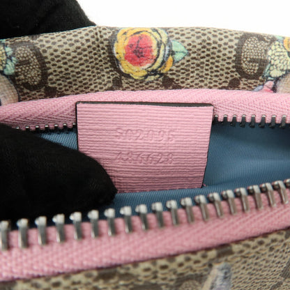 Gucci Children's Belt Printed GG Coated Canvas, Beige, Canvas, Handbag