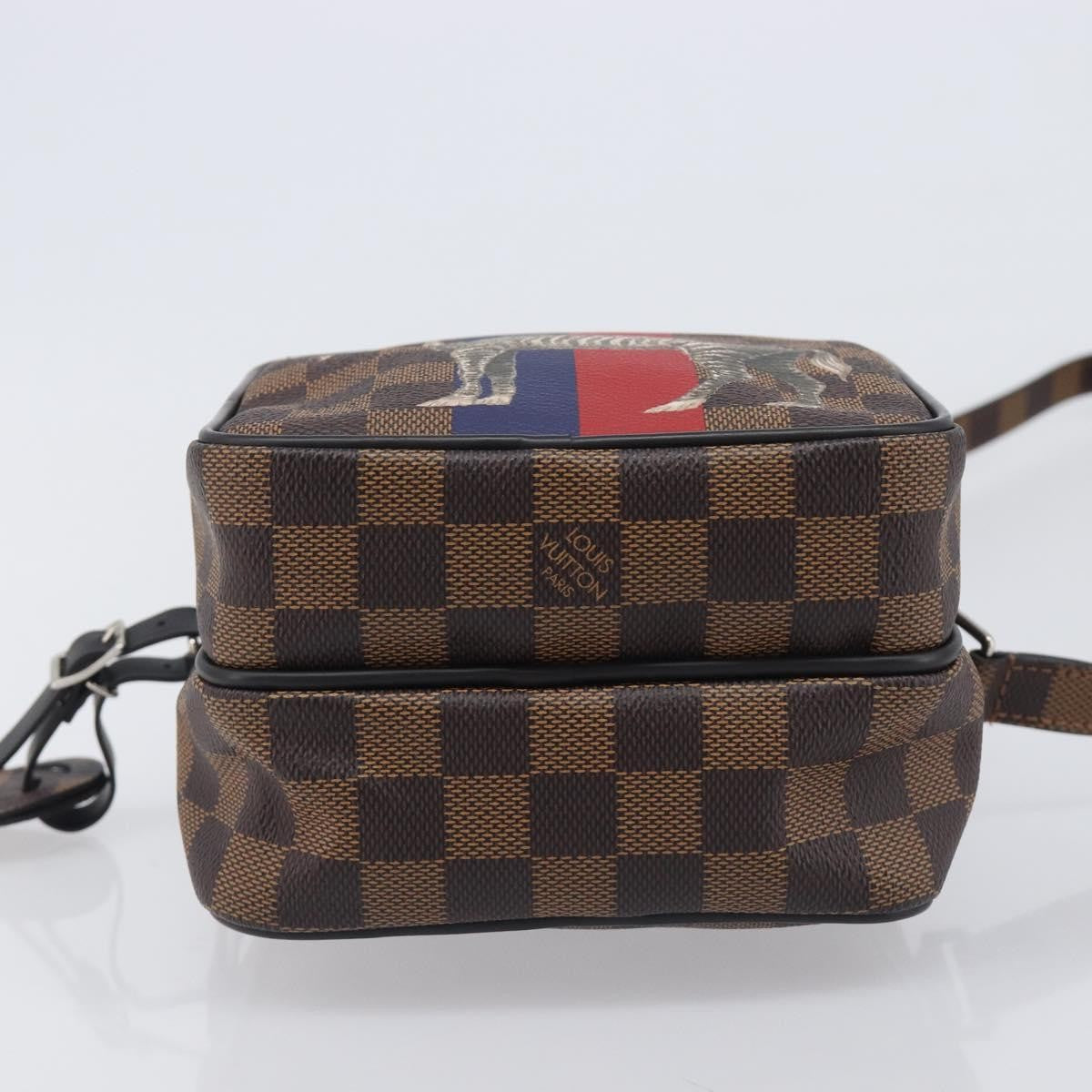 Louis Vuitton Amazone Limited Edition Chapman Savane Damier, Brown, Canvas, Handbag