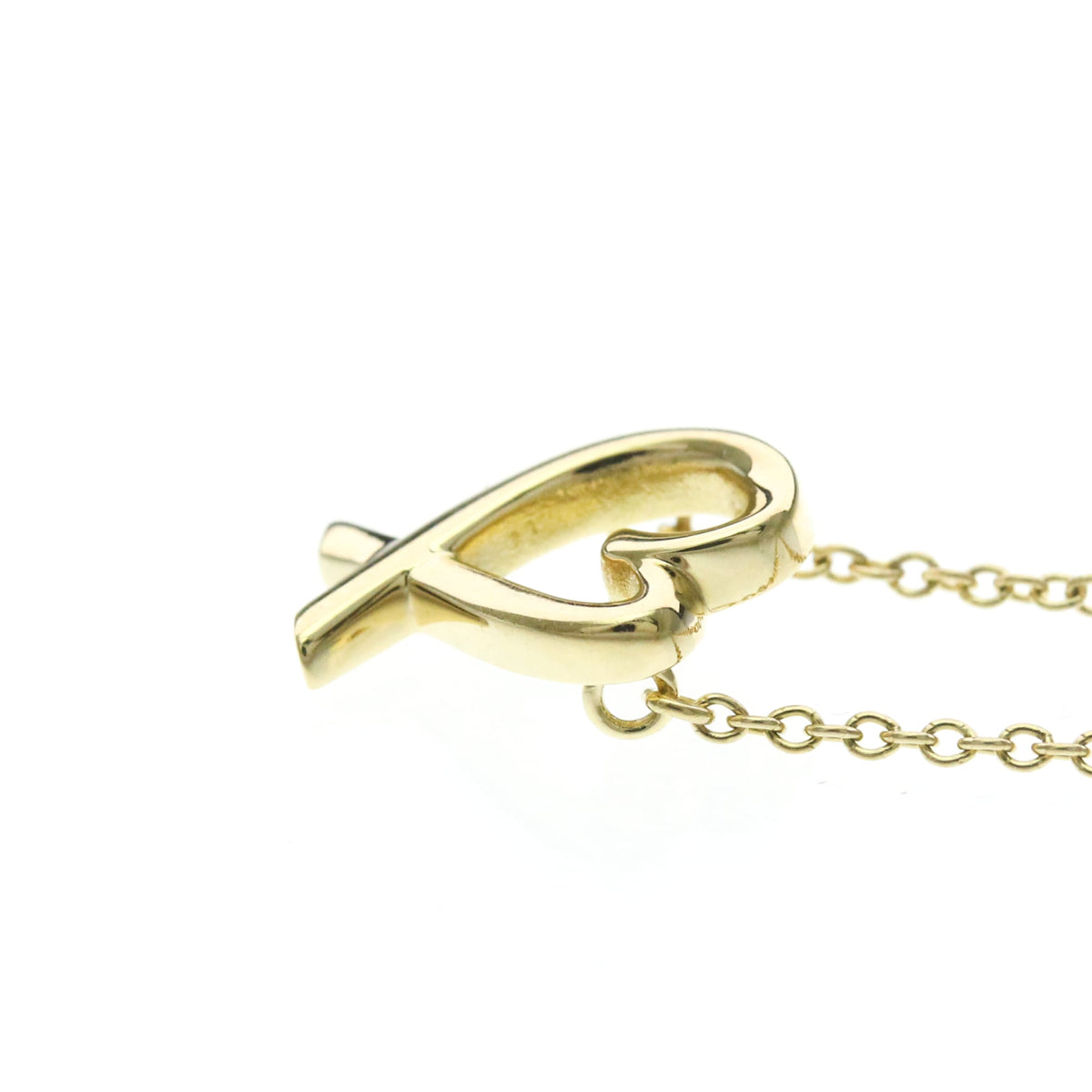 Tiffany & Co. Paloma Picasso Loving Heart Pendant 18K Yellow Gold, Gold, Yellow Gold, Necklace