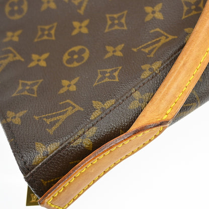 Louis Vuitton Looping Monogram Canvas, Brown, Canvas, Handbag