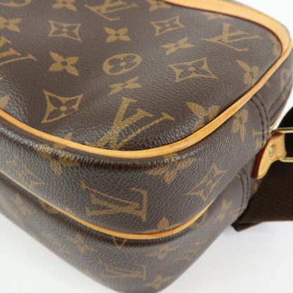 Louis Vuitton Reporter Monogram Canvas, Brown, Canvas, Shoulder Bag