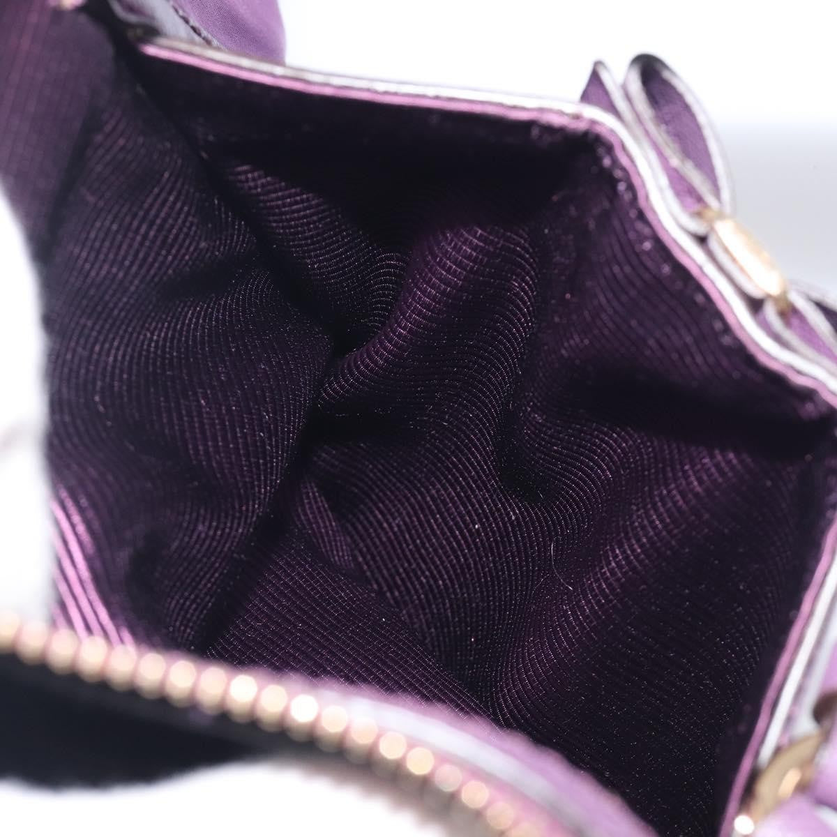 Salvatore Ferragamo Vara Bow Cylinder Bag Nylon, Purple, Nylon, Shoulder Bag