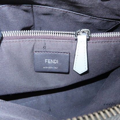 Fendi Selleria By The Way Satchel Leather, Neutral, Leather, Handbag
