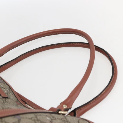 Gucci Joy Plus Tote GG Coated Canvas with Leather, Beige, Canvas, Tote Bag