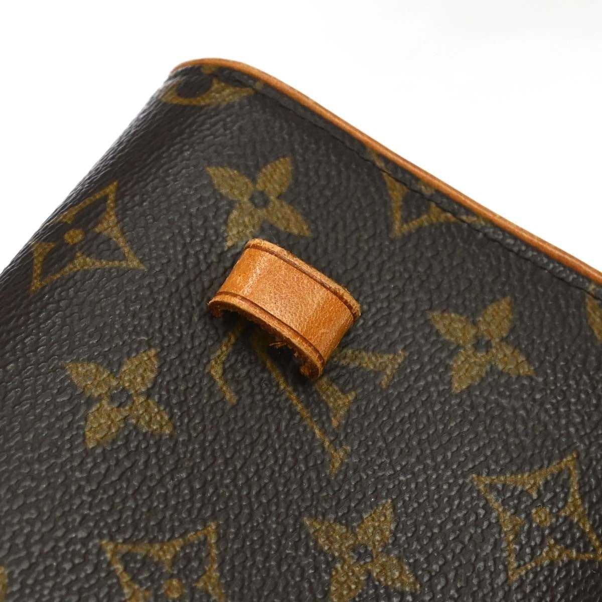 Louis Vuitton Florentine Waist Monogram Canvas, Brown, Canvas, Clutch
