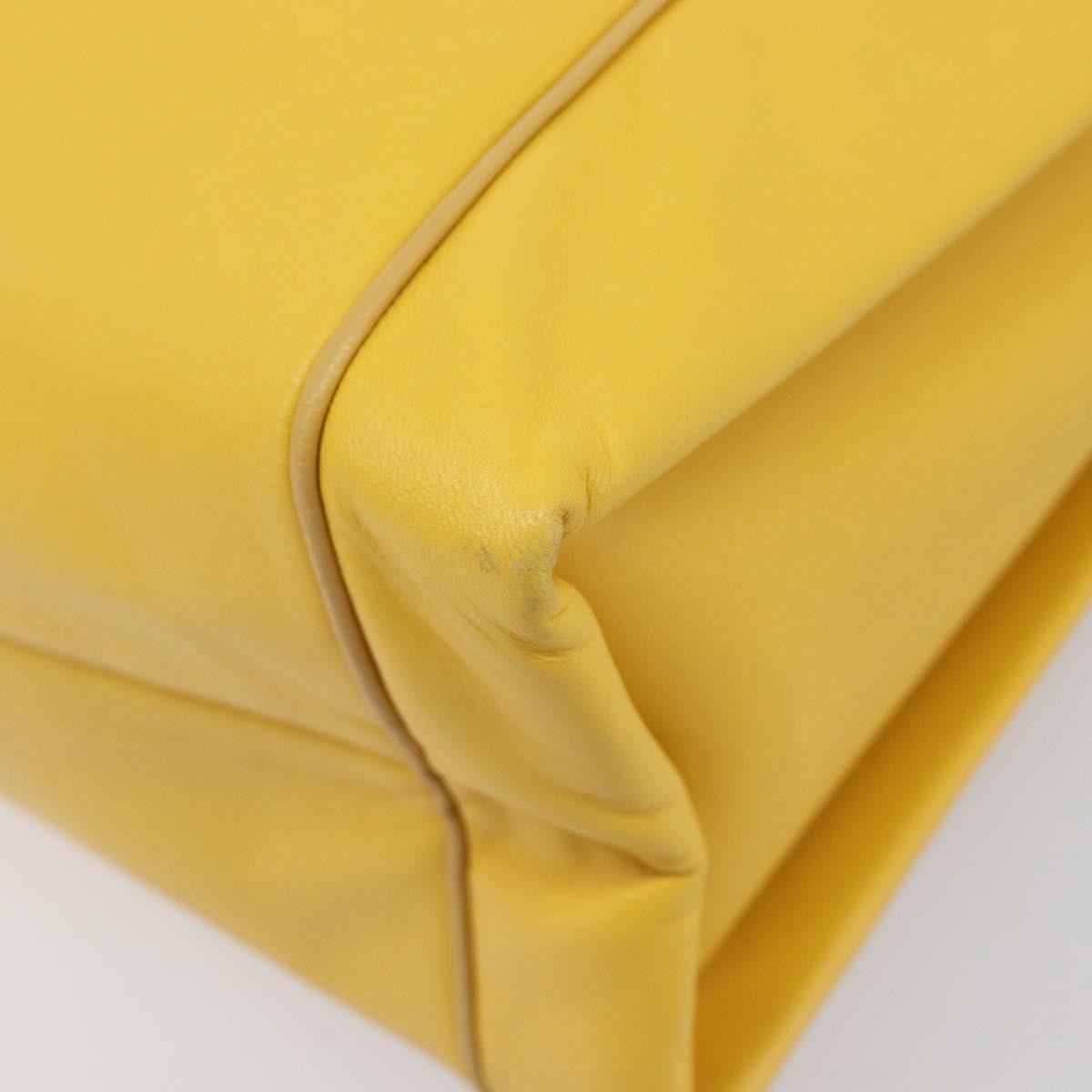 Loewe Shoulder bag Leather, Yellow, Leather, Shoulder Bag