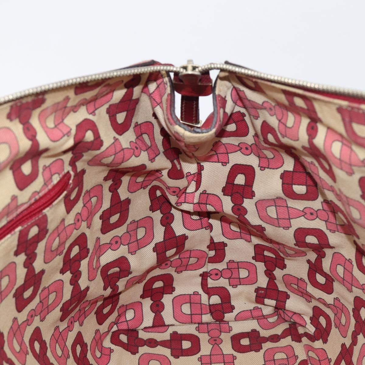 Gucci Princy Boston Guccissima Leather, Red, Leather, Handbag