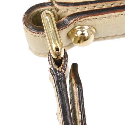 Gucci Horsebit Canvas, Beige, Canvas, Clutch