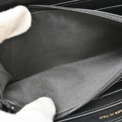 Chanel Portefeuille long CC logo Caviar Skin, Black, Leather, Wallet