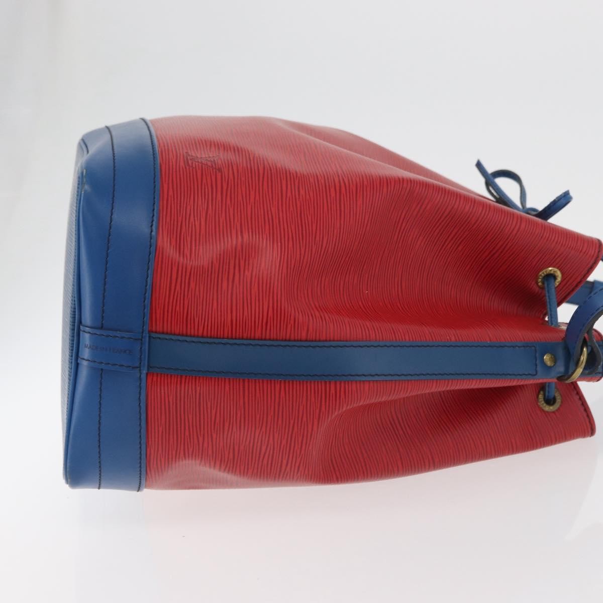 Louis Vuitton Bicolor Noe Epi Leather, Red, Leather, Shoulder Bag