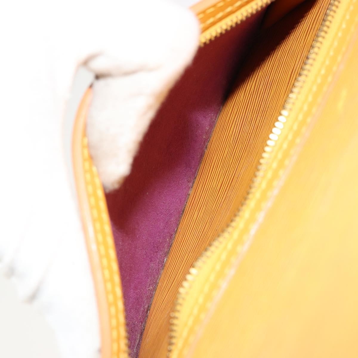 Louis Vuitton Gobelins Epi Leather, Yellow, Leather, Backpack