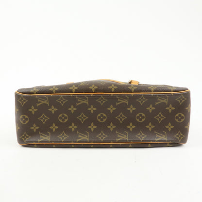Louis Vuitton Cite Monogram Canvas, Brown, Canvas, Handbag