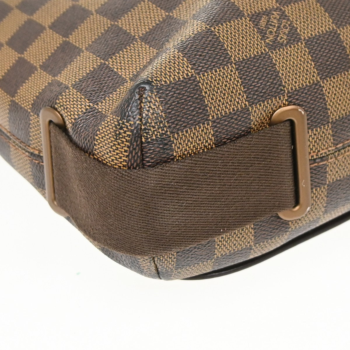 Louis Vuitton Brooklyn Damier Ebene, Brown, Canvas, Shoulder Bag