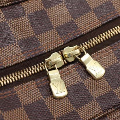 Louis Vuitton Naviglio Damier, Brown, Canvas, Shoulder Bag