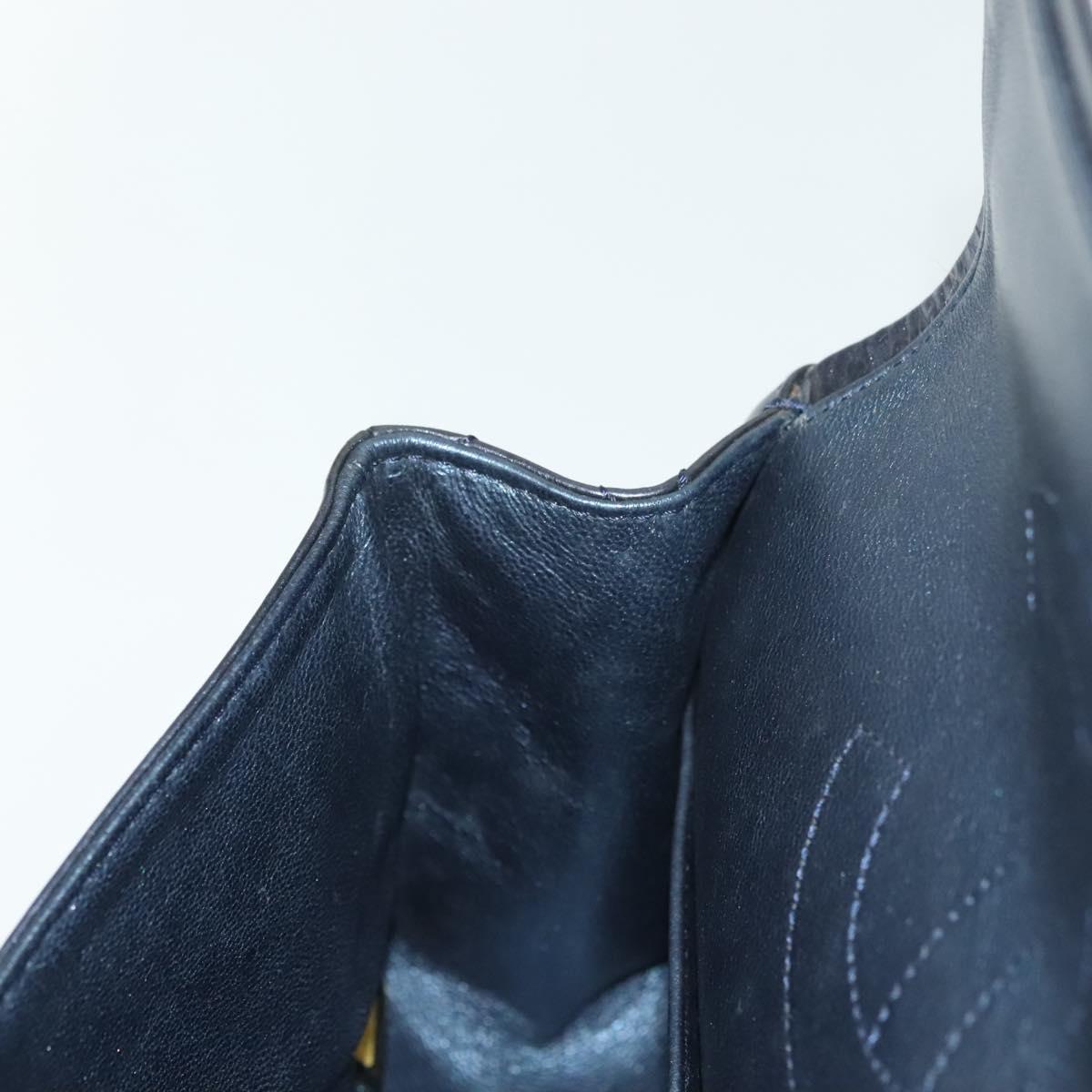 Chanel Hybrid Reissue Double Flap Bag Quilted Lambskin, NAVY, LEATHER, Shoulder bag