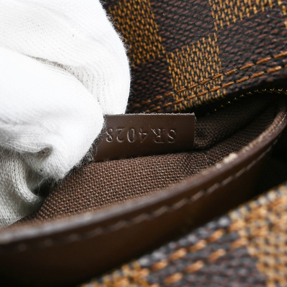 Louis Vuitton Naviglio Damier, Brown, Canvas, Shoulder Bag