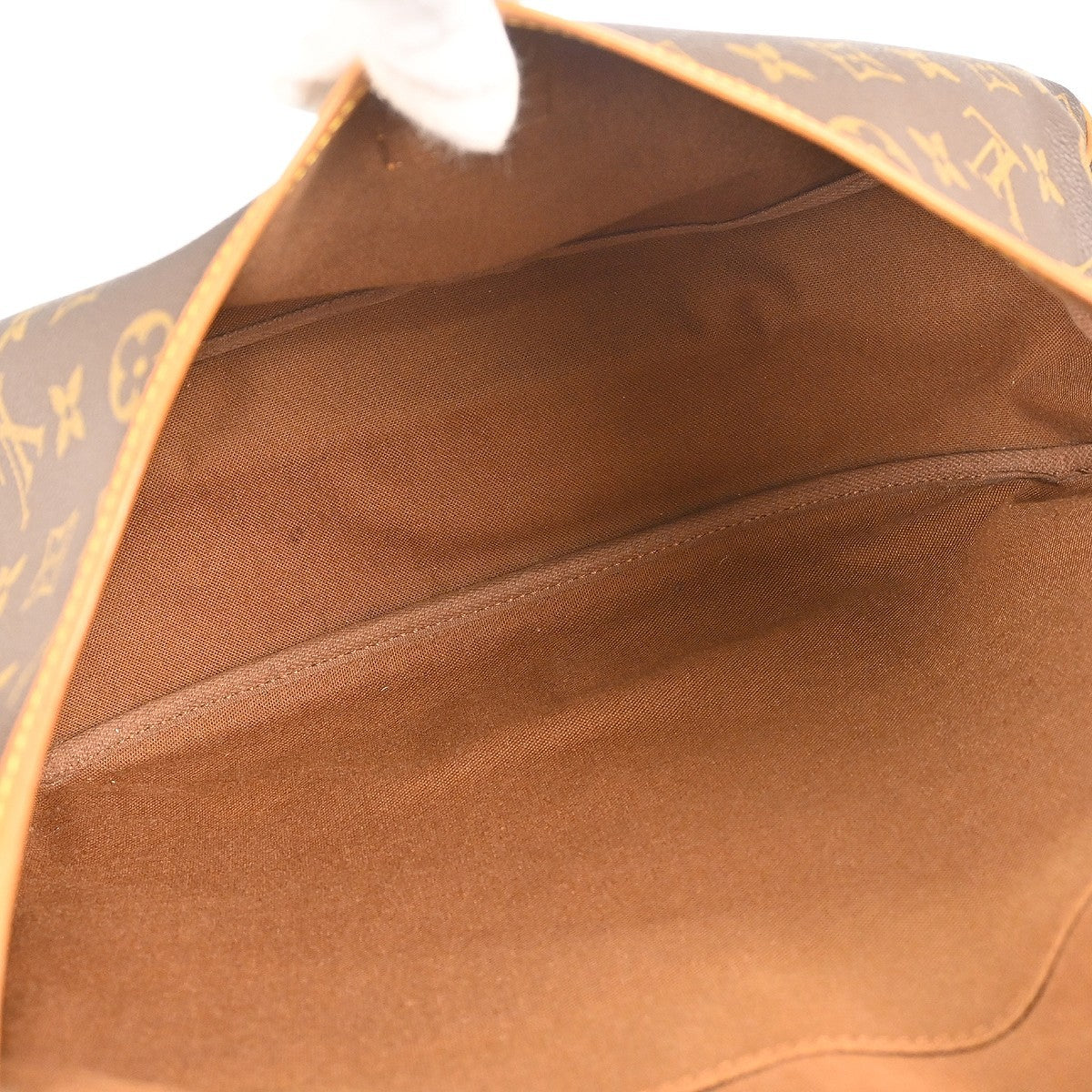 Louis Vuitton Saumur Monogram Canvas, Brown, Canvas, Shoulder Bag
