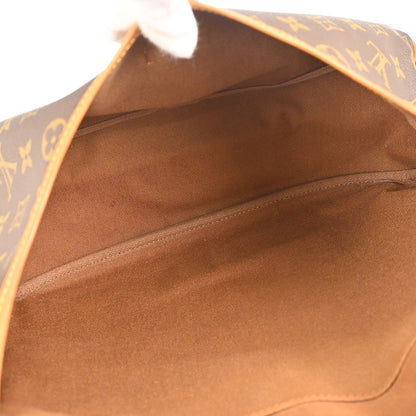 Louis Vuitton Saumur Monogram Canvas, Brown, Canvas, Shoulder Bag