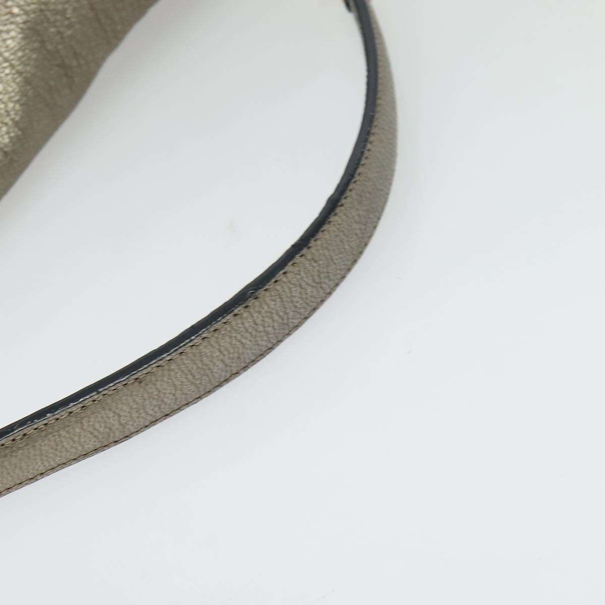 Loewe Anagram Leather, Gold, Leather, Tote Bag