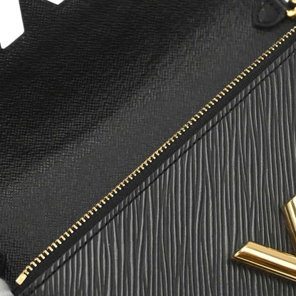 Louis Vuitton Twist Epi, Black, Leather, Clutch