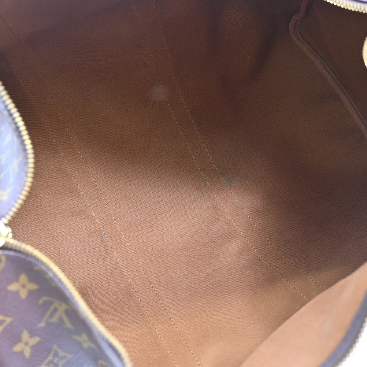 Louis Vuitton Keepall Monogram, Brown, Canvas, Travel Bag