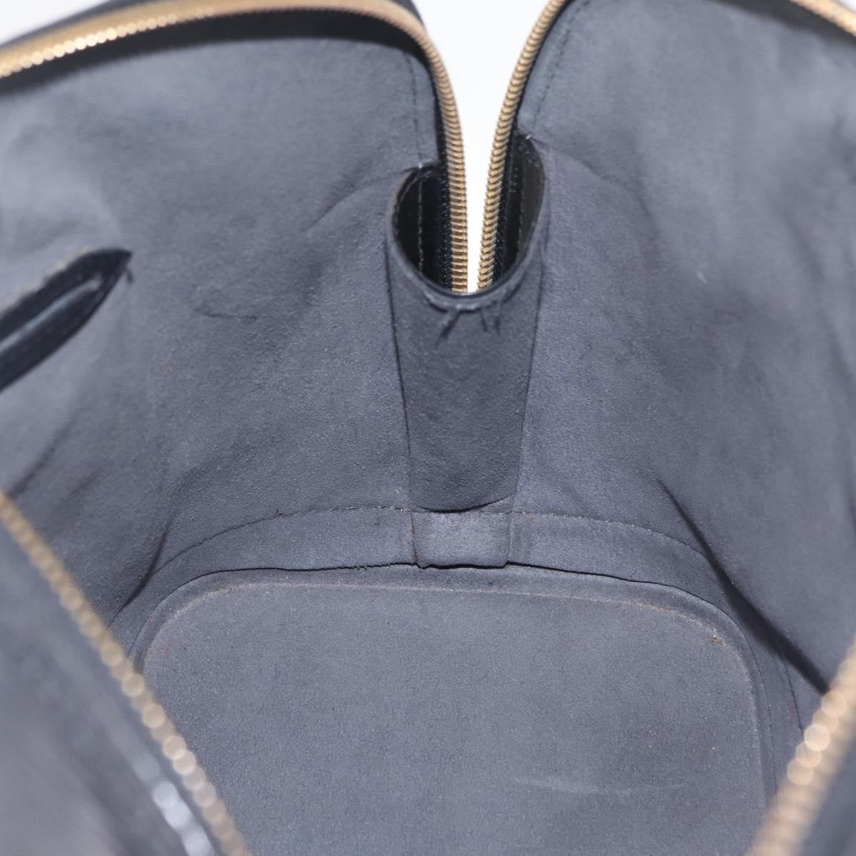 Louis Vuitton Alma Epi Leather, Black, Leather, Handbag