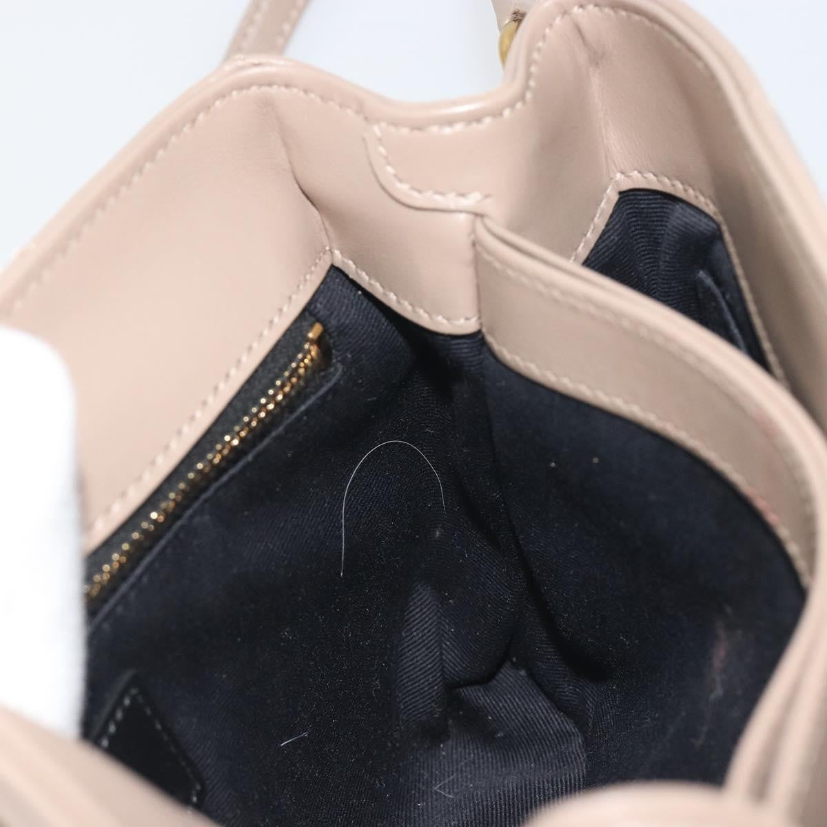 Saint Laurent Loulou Puffer Quilted Leather, Beige, Leather, Shoulder Bag
