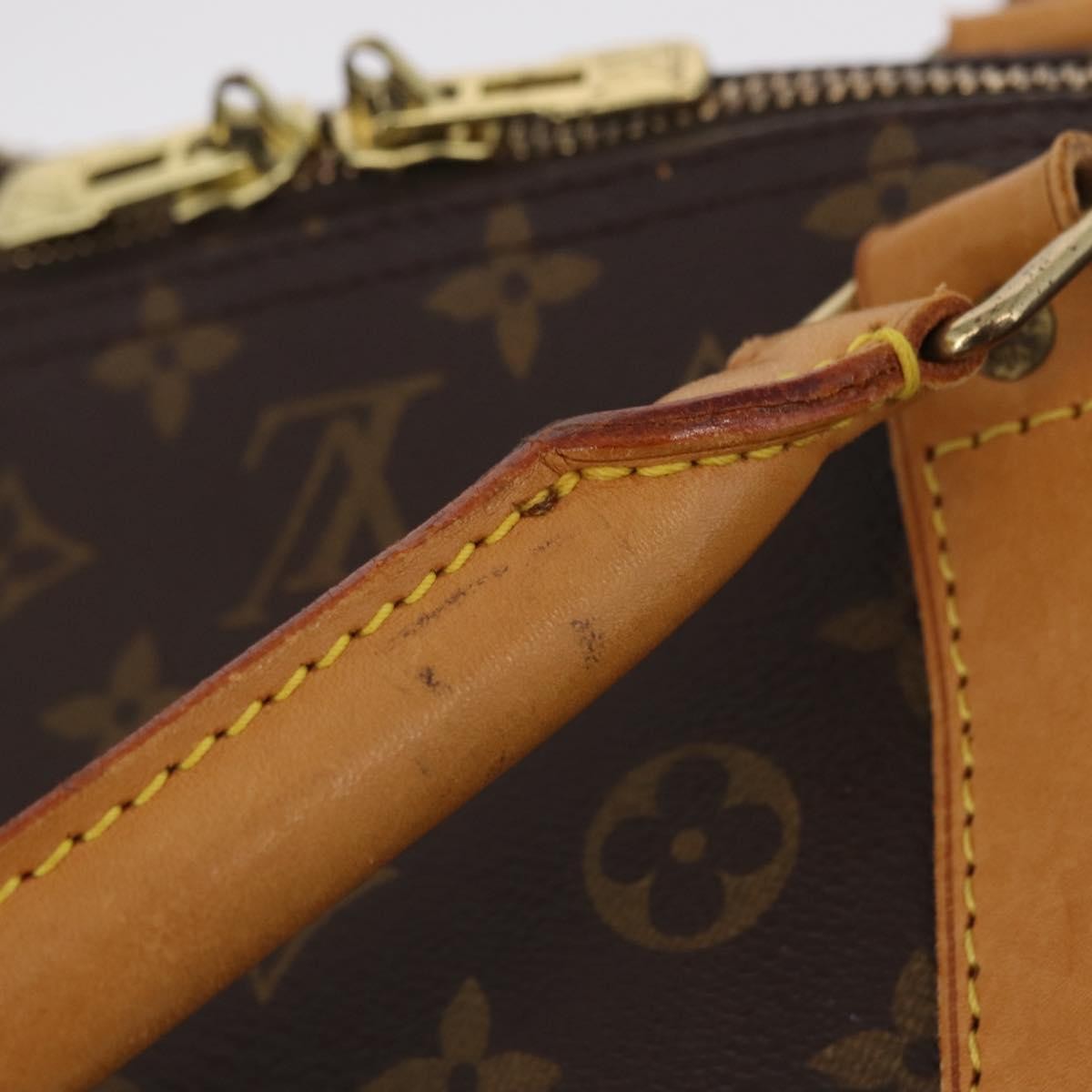 Louis Vuitton Keepall Monogram Canvas, Brown, Canvas, Travel Bag