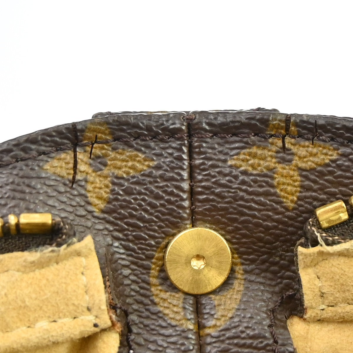 Louis Vuitton Looping Monogram Canvas, Brown, Canvas, Handbag