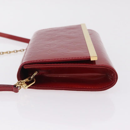 Louis Vuitton Ana Monogram Vernis, Pink, Patent Leather, Handbag