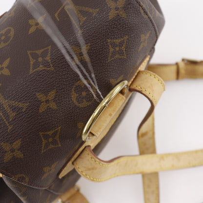 Louis Vuitton Montsouris Monogram, Brown, Canvas, Backpack