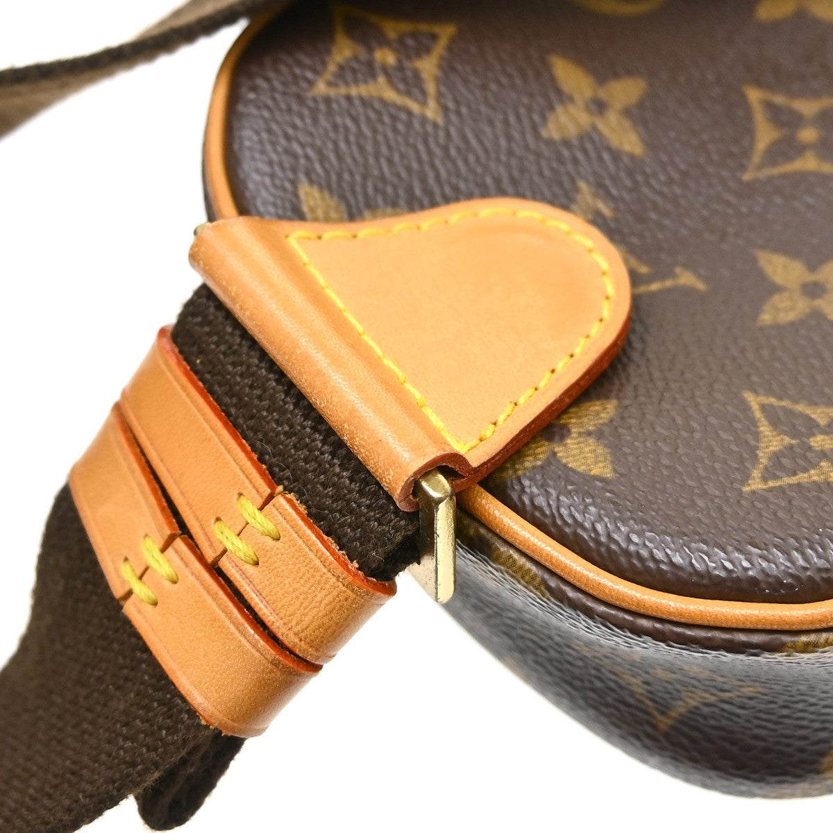 Louis Vuitton Pochette Gange Monogram Canvas, Brown, Canvas, Clutch