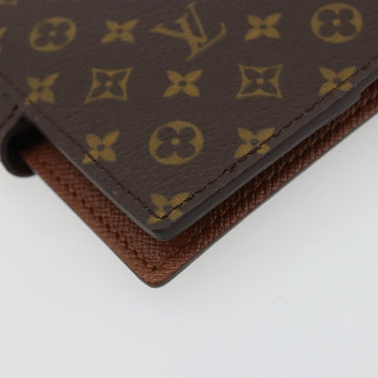 Louis Vuitton Agenda Cover Monogram Canvas, Brown, Canvas, Wallet