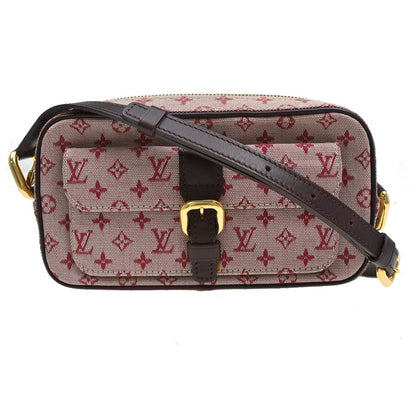 Louis Vuitton Juliette Mini Lin, Red, Canvas, Shoulder Bag