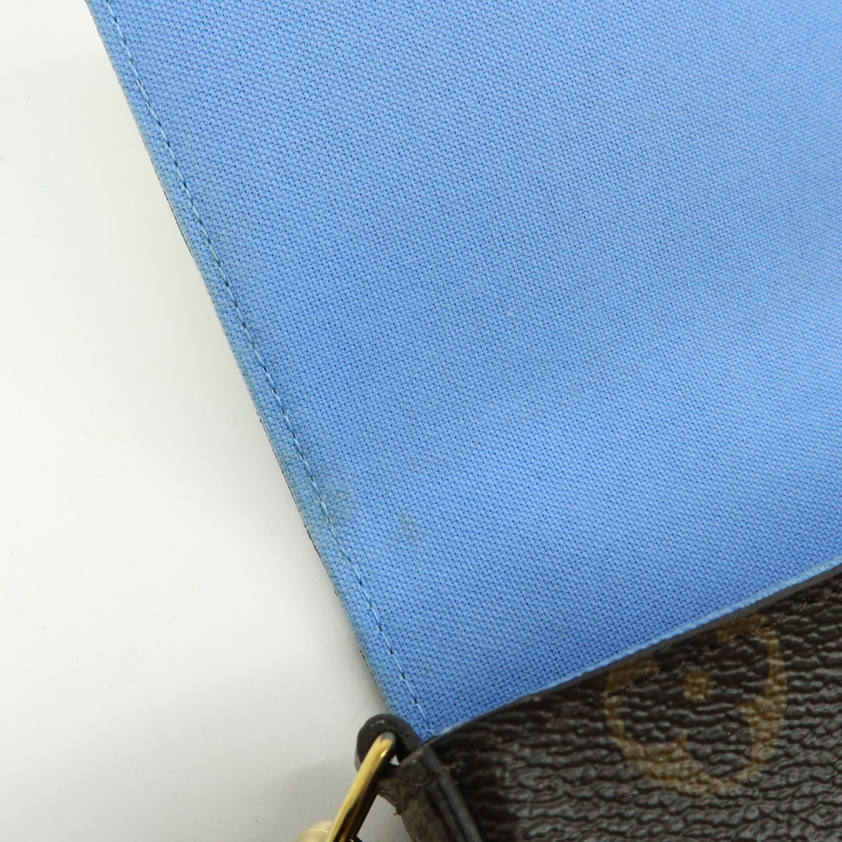 Louis Vuitton Felicie Pochette Limited Edition Vivienne Xmas Monogram Canvas, Brown, Canvas, Clutch