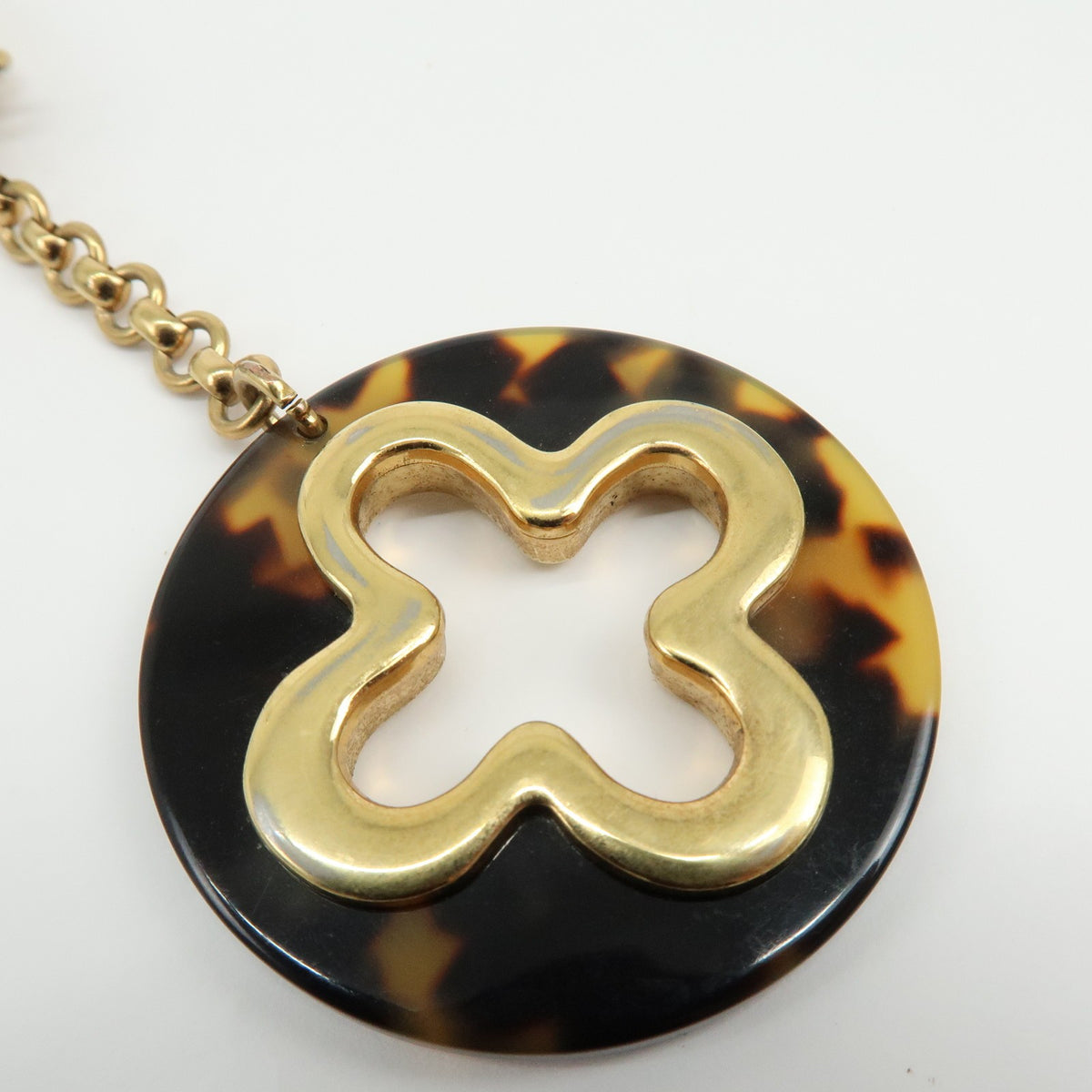 Louis Vuitton Insolence Bag Charm Metal and Tortoise, Gold, Metal, Charm