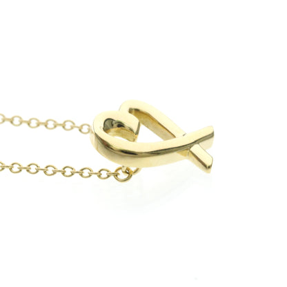 Tiffany & Co. Paloma Picasso Loving Heart Pendant 18K Yellow Gold, Gold, Yellow Gold, Necklace