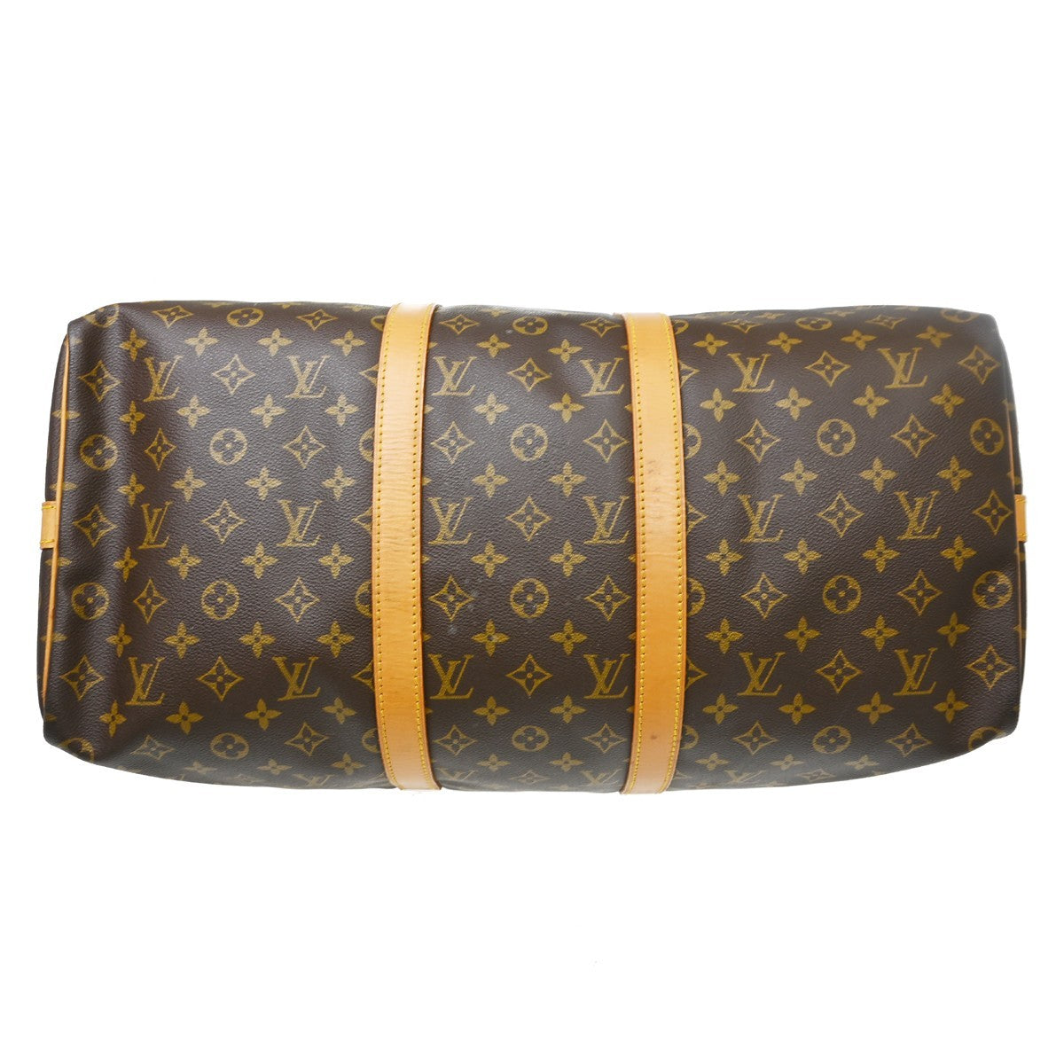 Louis Vuitton Keepall Bandouliere Monogram Canvas, Brown, Canvas, Travel Bag