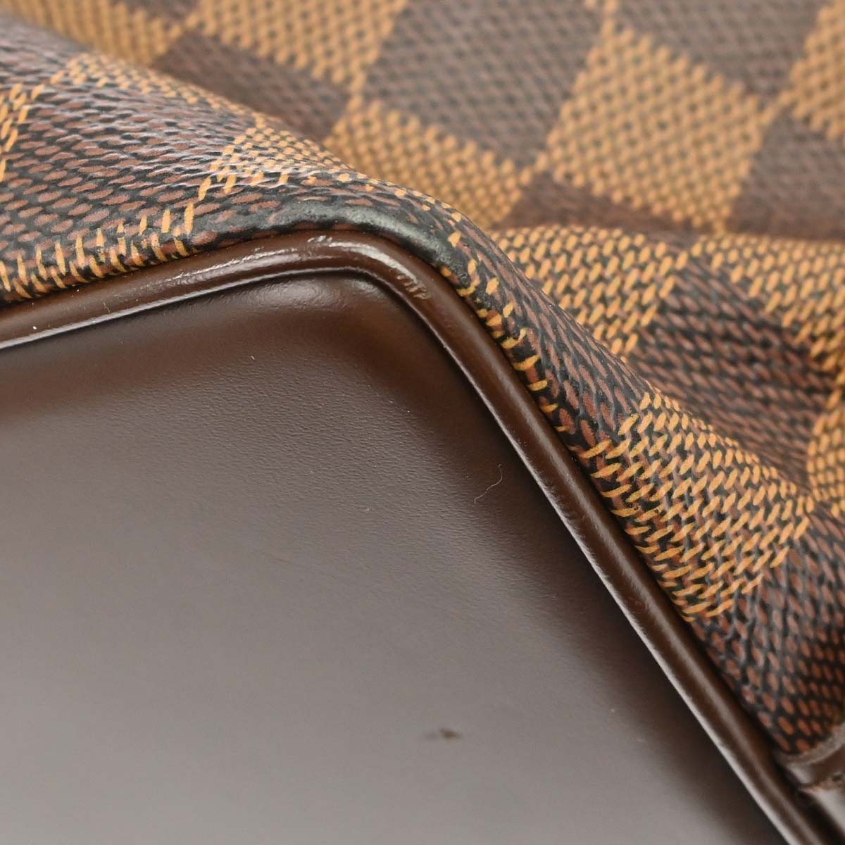 Louis Vuitton Chelsea Damier, Brown, Canvas, Tote Bag